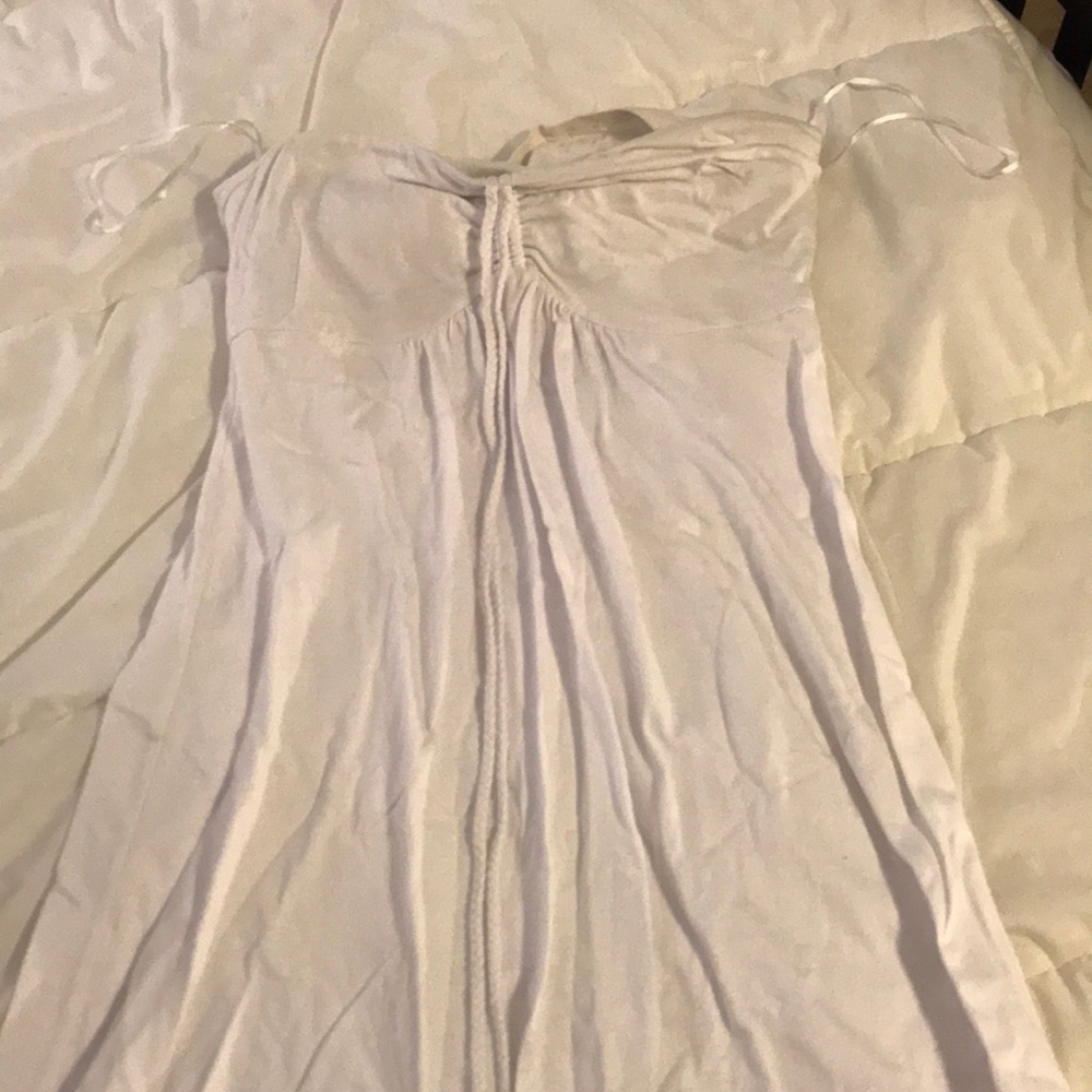 White cover up/dress.
